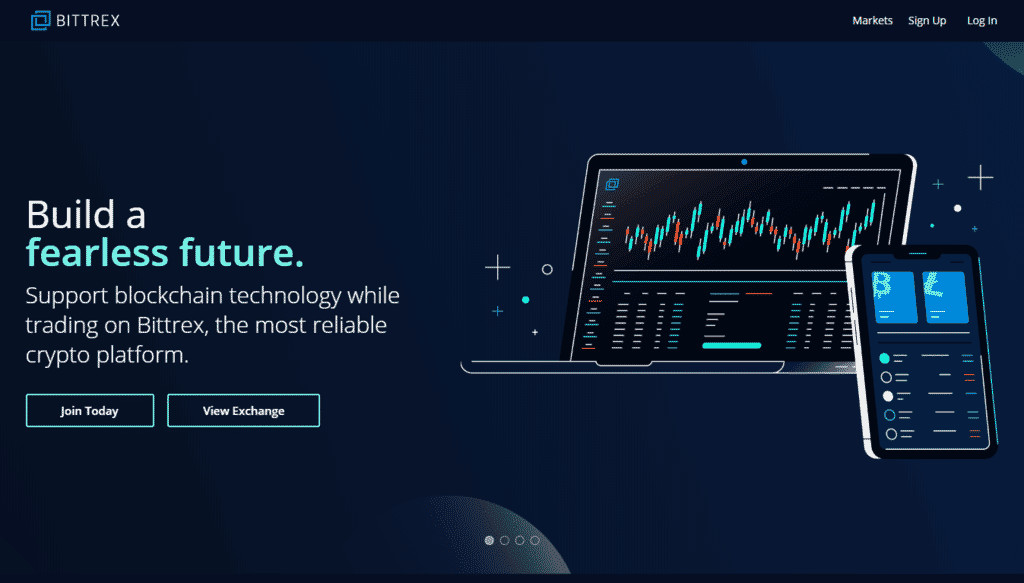 Bittrex Homepage
