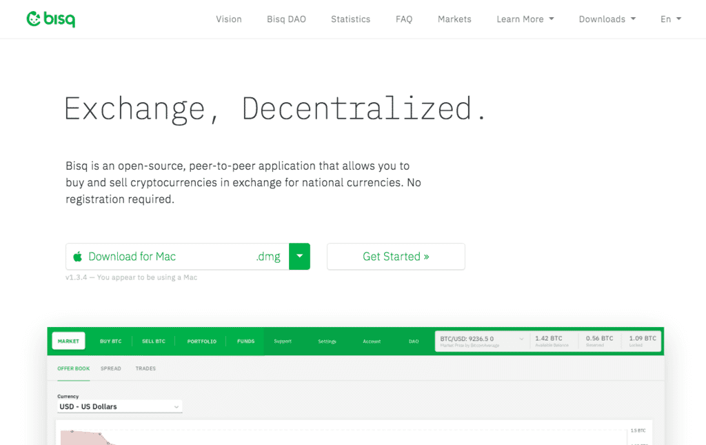 Bisq Homepage